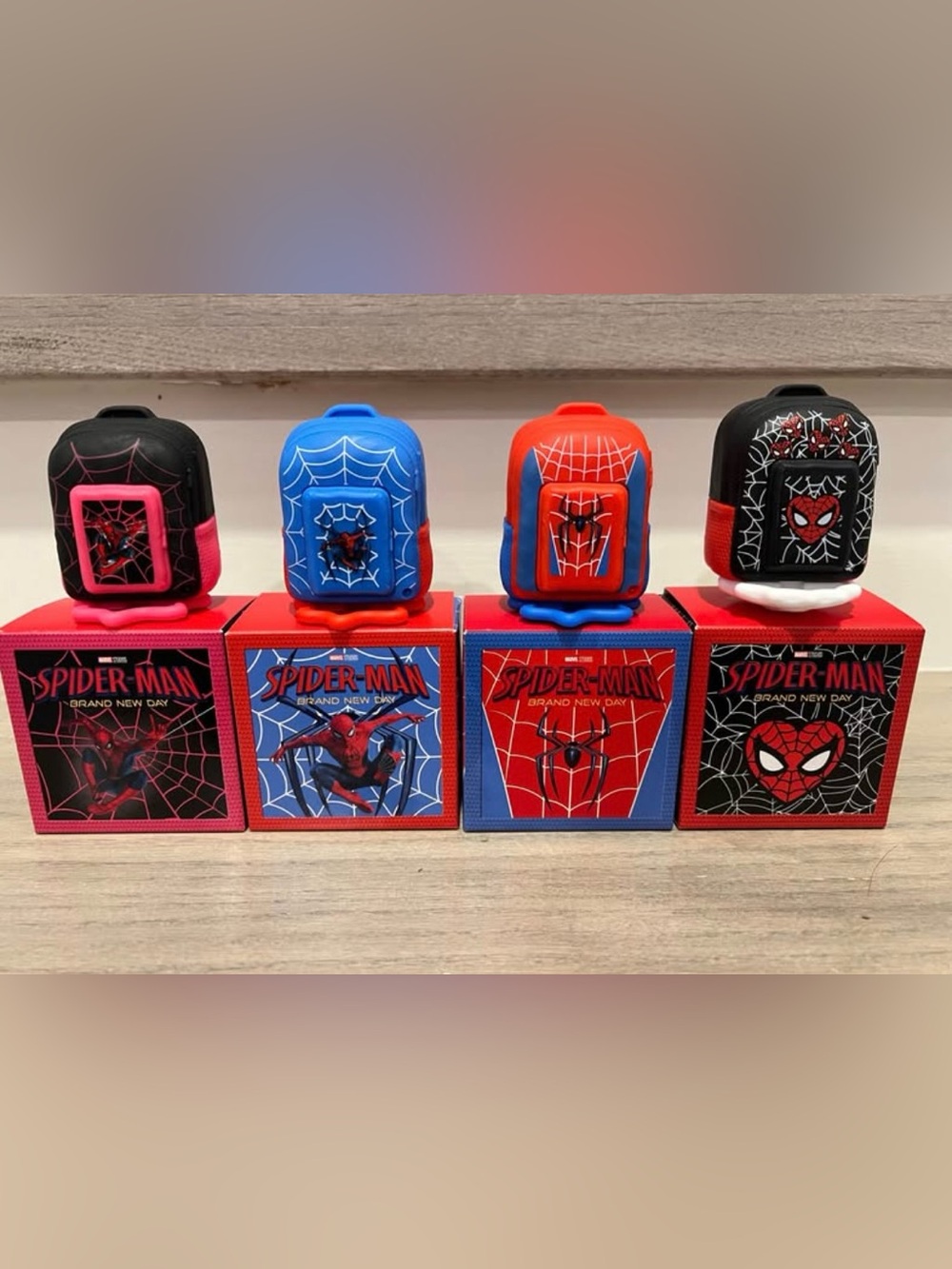 McDonald toy. Spider-man